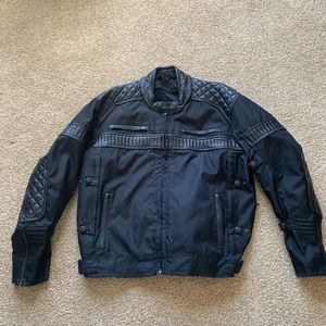 Mens insulated motorcycle jacket